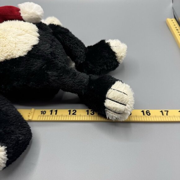 Jellycat Christmas Jack Cat Kitty Santa Hat Plush Stuffed Animal 15" Retired NEW - Picture 9 of 9